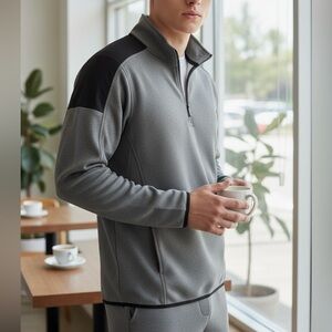 Under Armour Men's Gray and Black Lightweight Jacket